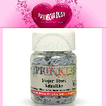 Rainbow Dust Sprinkles - Natural Blue Sugar Stars 30g