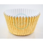 Cupcake Baking Cases - Gold Foil x 500