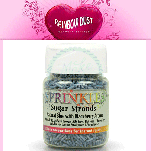 Rainbow Dust Scented Sugar Strands - Natural Blue With Blackberry Aroma 40g