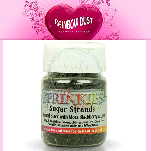 Rainbow Dust Scented Sugar Strands - Natural Black With Nora Blackberry Aroma 40g