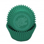 Cupcake Baking Cases - Green x 500