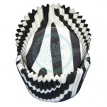 Cupcake Baking Cases - Zebra Stripe x 500