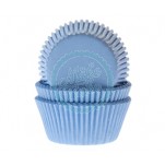 Cupcake Baking Cases - Pastel Blue x 180