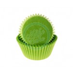 Cupcake Baking Cases - Lime Green x 180