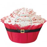Wilton - Santas Belt Ruffled Baking Cups x 12
