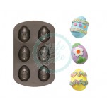 Non Stick Baking Pan - Mini Easter Eggs