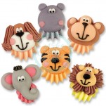 Sugar Animals Faces x 12