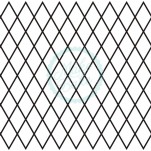 Diamonds Rolling Pin Acrylic Texture