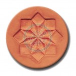 Rolling Star Terracotta Cookie Stamp By Rycraft