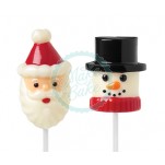 Wilton Marshmallow Pop Moulds - Snowman & Santa Holds 4