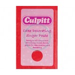 Culpitt Cake Decorating Sugar Paste - Red 250g