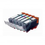 Edible Ink Cartridges - Complete Set of 5 For Canon MP630 REFILL AUTO RESET