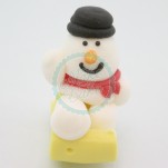 48 Sugar Snowmen On Sleigh